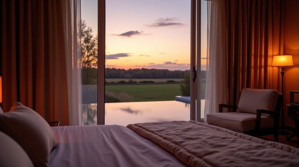 Nuit en suite privative avec piscine : ce que propose la Wallonie